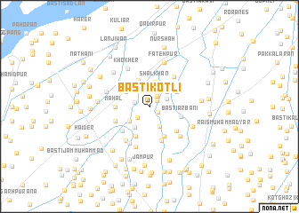 map of Basti Kotli