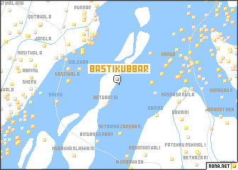 map of Basti Kubbar