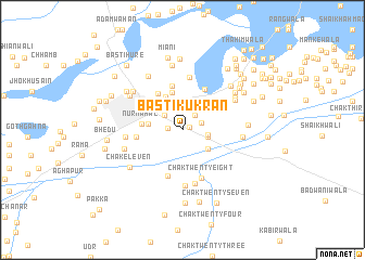 map of Basti Kukrān