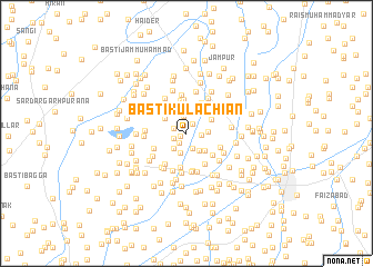map of Basti Kulāchiān