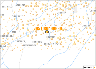 map of Basti Kumhārān