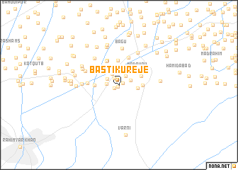 map of Basti Kureje