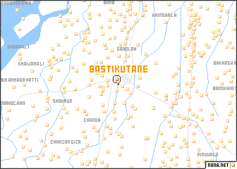 map of Basti Kutāne