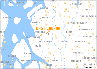 map of Basti Labāna