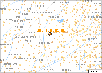 map of Basti Lālu Siāl