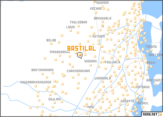 map of Basti Lāl