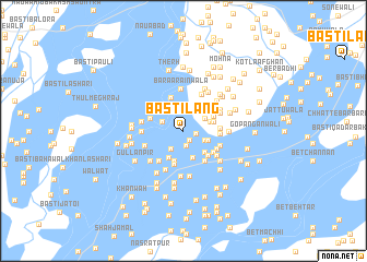 map of Basti Lāng