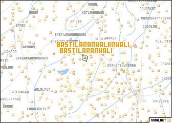 map of Basti Lārānwāli