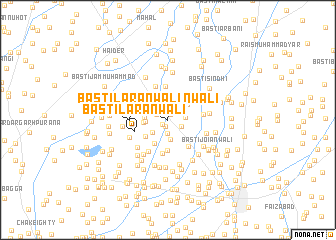 map of Basti Lārānwāli