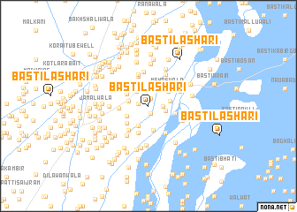 map of Basti Lashāri