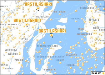 map of Basti Lashāri