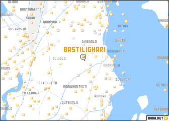 map of Basti Lighāri