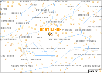 map of Basti Lihāk