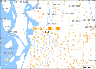 map of Basti Lurkiān