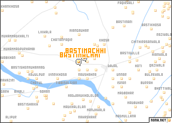 map of Basti Māchhi
