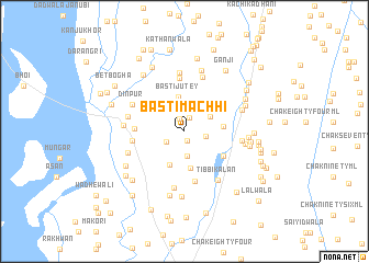 map of Basti Māchhi