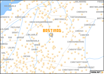 map of Basti Mad