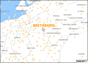 map of Basti Mahand