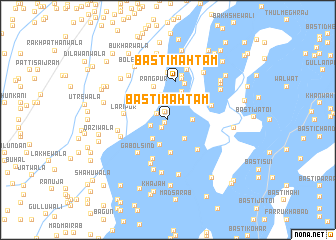 map of Basti Mahtam