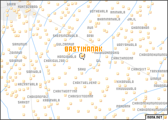 map of Basti Manak