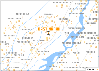 map of Basti Mānak