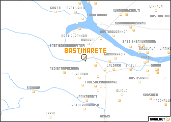 map of Basti Marete