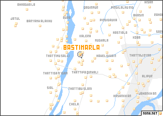 map of Basti Marla