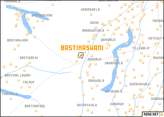 map of Basti Maswāni