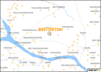 map of Basti Mātohi