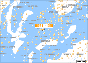 map of Basti Miāni