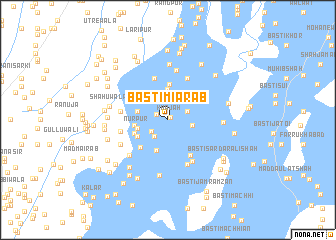 map of Basti Miarāb