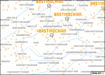 map of Basti Mochiān