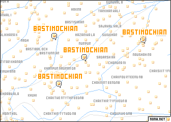 map of Basti Mochiān