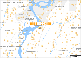 map of Basti Mochiān