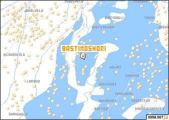 map of Basti Moshori