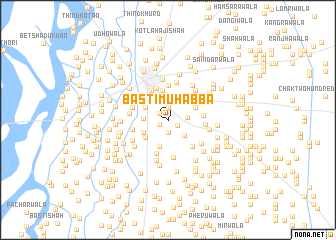 map of Basti Muhabba