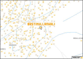 map of Basti Mullanwāli