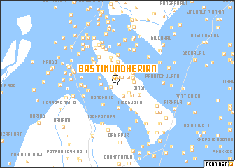 map of Basti Mundheriān