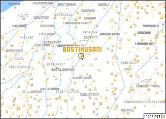 map of Basti Musāni