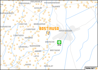 map of Basti Mūsa