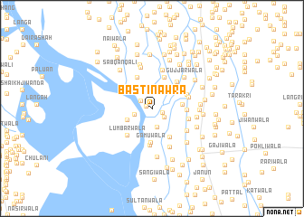 map of Basti Nāwra