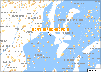 map of Basti Nibhāhu Arāīn