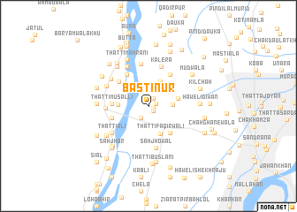 map of Basti Nur