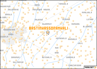 map of Bastin Wasso Rāmwāli