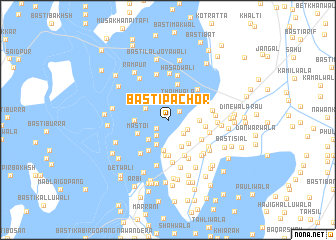 map of Basti Pachor