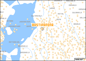 map of Basti Parona