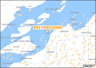 map of Basti Pāru Shāh