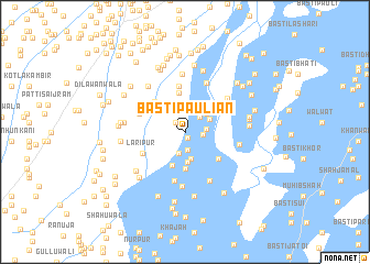 map of Basti Pauliān