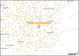 map of Basti Pirhārān