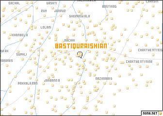 map of Basti Quraishiān